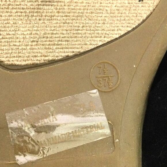 Lulus Faux Suede Twist Open Toe Cushioned Comfort Flat Black Slide Sandal 7.5 - Picture 7 of 9